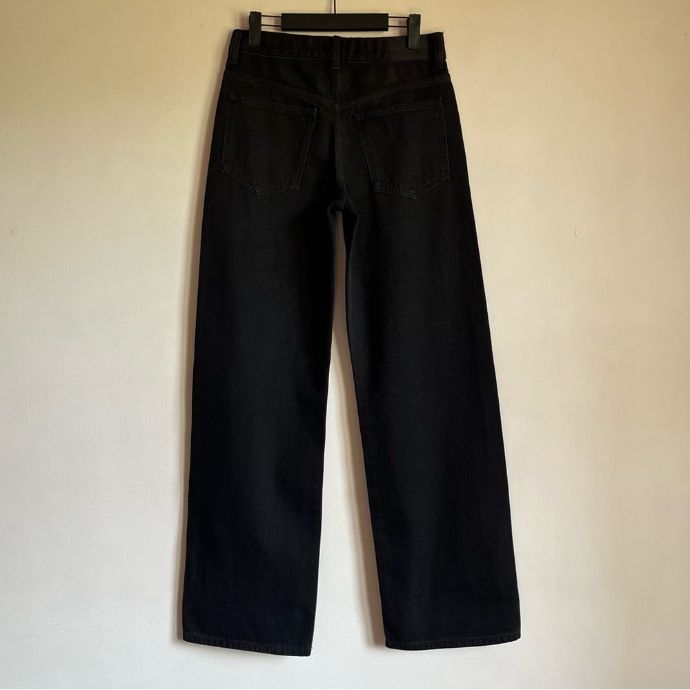 Madewell Black low-slung baggy jeans, size 26/27 - Picture 7 of 15